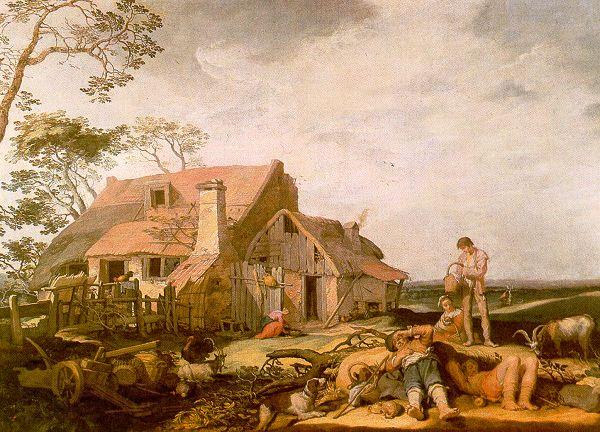 BLOEMAERT, Abraham Landscape with Peasants Resting  gggf France oil painting art